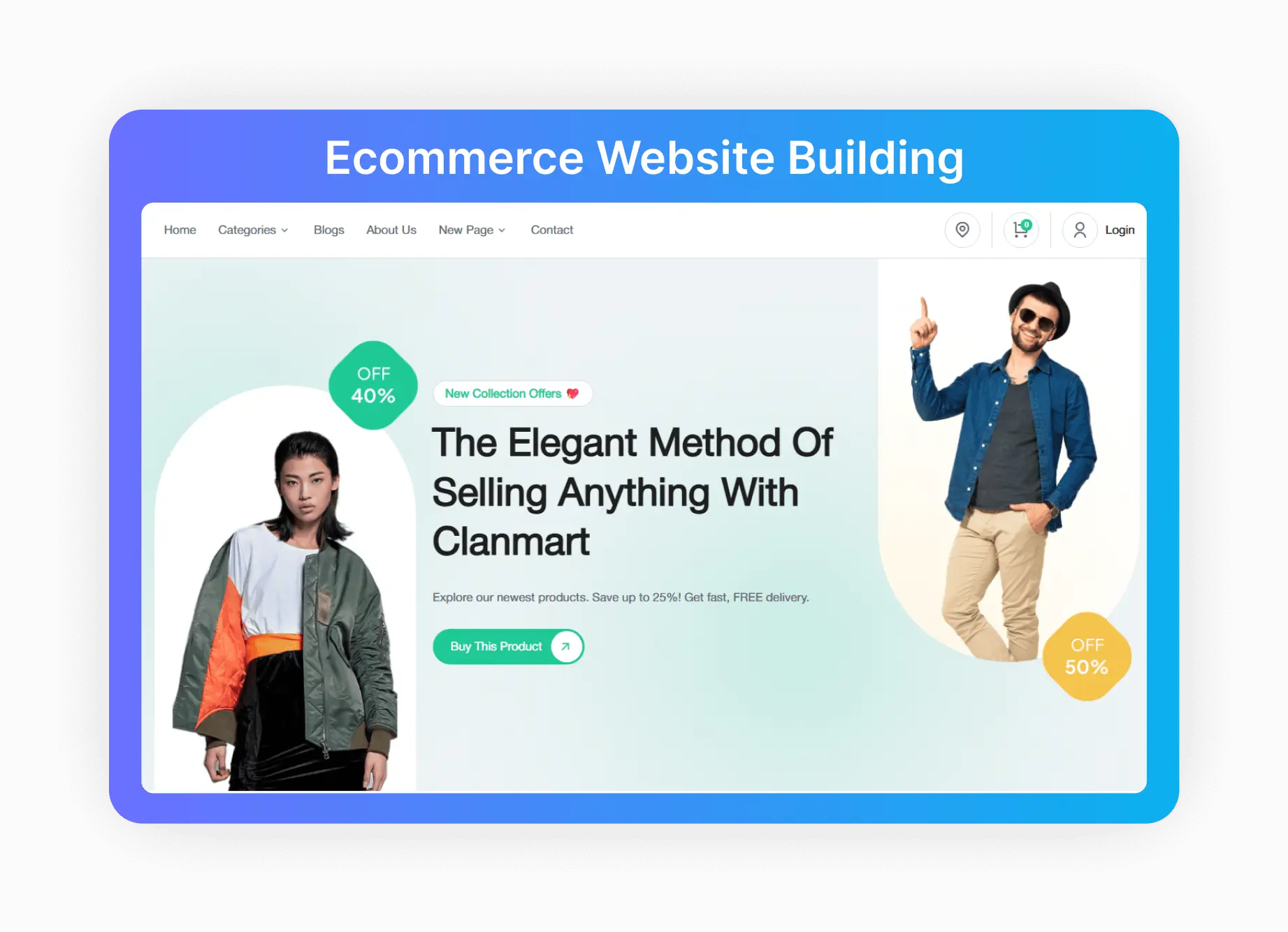 Ecommerce Website Building                                