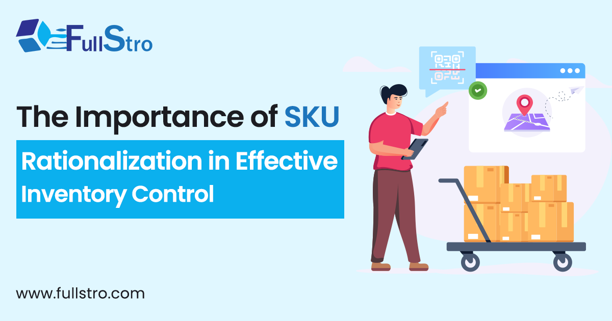 Business owner analyzing SKU performance for effective inventory control using FullStro