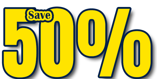 50% Save